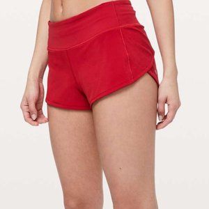 Limited Edition Lululemon Shorts 2.5" Red